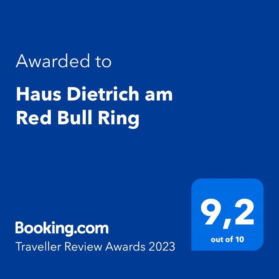 Haus Dietrich Am Red Bull Ring Spielberg Bei Knittelfeld Zewnętrze zdjęcie